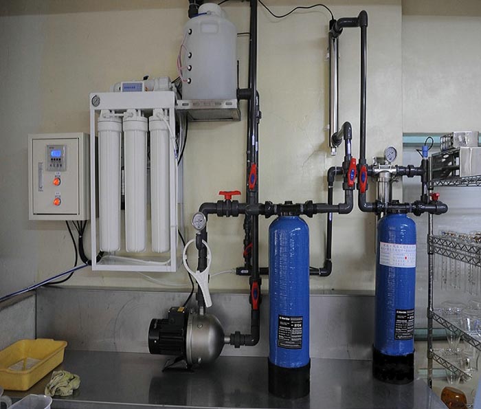 实验室超纯水设备工艺流程