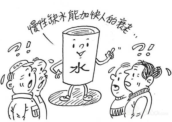 人体缺水的常见症状